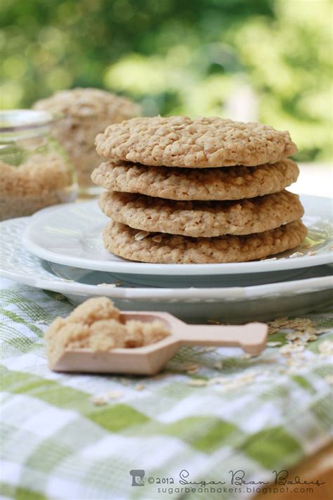 The lower the sugar, the less cookies spread, the drier/more crumbly they are. Sugar Bean Bakers: {Maple & Brown Sugar Oatmeal Cookies}