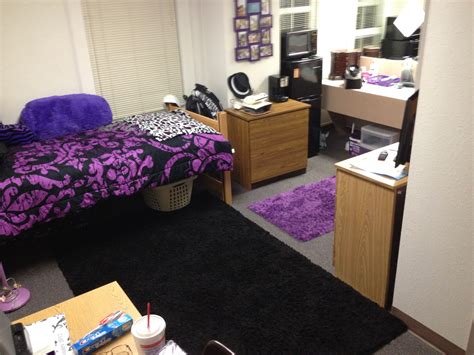 Purple Dorm Room Purple Dorm Rooms Purple Dorm Dorm Room Styles