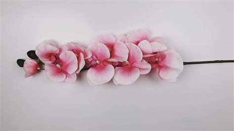 High Quality Real Touch Big Artificial Flowers Butterfly Orchid Large Hand Feel Phalaenopsis