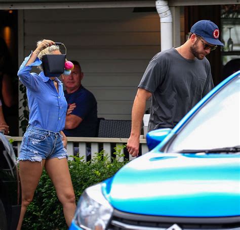 Miley Cyrus In Ripped Jeans Shorts Gotceleb