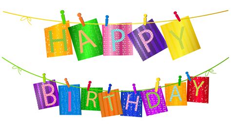 Happy Birthday Streamer Png Clip Art Birthday Streamers Happy Images And Photos Finder