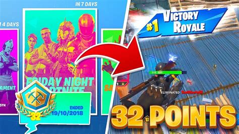 How I Won The New Friday Fortnite Tournament Youtube