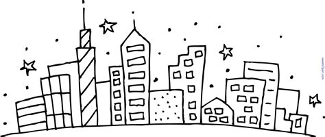 The Best Free Cityscape Coloring Page Images Download From 10 Free