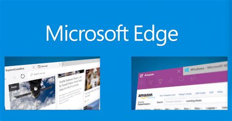 Microsoft Edge Noul Browser A Lui Windows 10