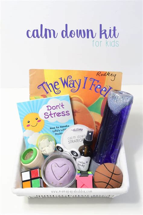 Pin By Erin Wissig On School Counselor Calm Down Kit Calm Kids Kits