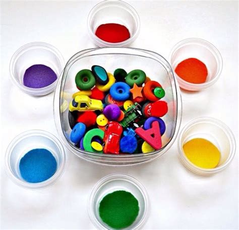 First Sorter Montessori Teaching Colors Sorting Activities