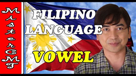 Learn Filipino Language Vowels Tagalog Youtube