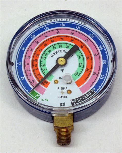 Automotive Wisepick Refrigerant Low And High Pressure Gauges For Air