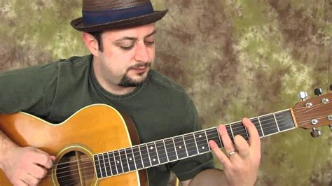 acoustic blues scale - fun, easy beginner guitar - YouTube