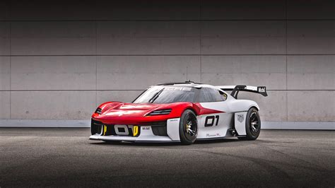 Mission R Concept Car Previews Porsches Plans For Electric Sports Car