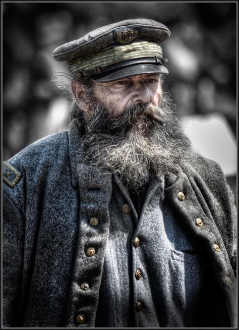 Grizzled ~ A Steel Eyed Officer In The Confederate States Flickr