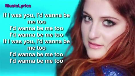 Meghan Trainor - Me Too - Lyrics Video | Meghan Trainor Me Too Lyrics