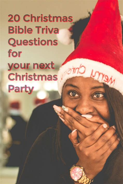 Christmas Bible Trivia Quiz For Christmas Party Games Christian