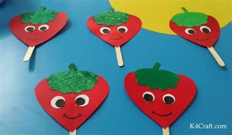 Red Day Craft Ideas And Activities For Preschool Kids K4 Craft Red