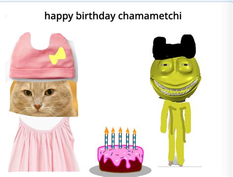 Happy Birthday Chamametchi Fandom