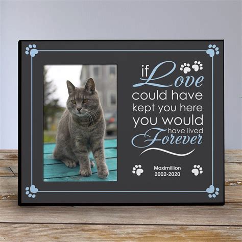 When it comes to clever gifts, lillian vernon knows you have personalized pet gifts are a terrific way to provide a unique and fun gift for any occasion. Personalized Pet Memorial Printed Frame | Pet memorials ...