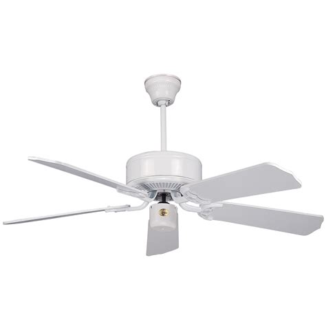 Shop Classic 52 Inch White 5 Blade Ceiling Fan Free Shipping Today
