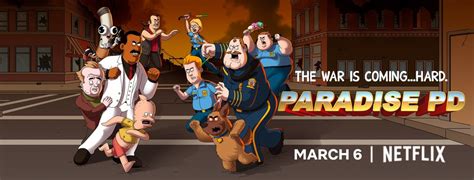 Paradise Pd Season Two Trailer Releases With First Look At Brickleberry Crossover Bubbleblabber