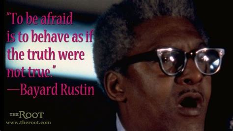 Check spelling or type a new query. Quote of the Day: Bayard Rustin on Fear | Black history quotes, Quote of the day, History quotes