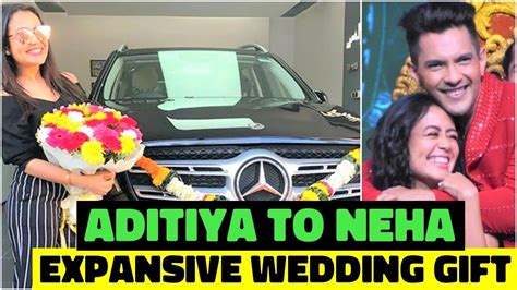 Neha Kakkars Wedding T From Aditya Narayan Indian Idol 11 Youtube