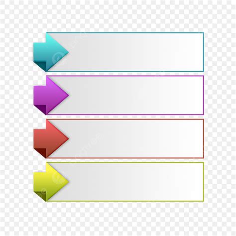 Gambar Panah Grafik Ppt Panah Warna Katalog Png Transparan Clipart
