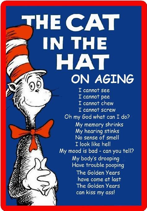Details About Dr Suess The Cat In The Hat On Aging Refrigerator Magnet