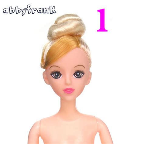 Abbyfrank Cm Moveable Jointed Doll Female Girl Naked Body Girlfriend Princess Nude Doll Toy
