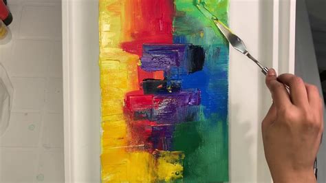 Daily Art 5acrylic Painting Abstract For Beginners Experiment With