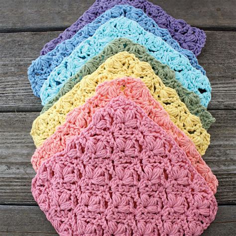 Free Crochet Dishcloth Patterns Beautiful Dawn Designs