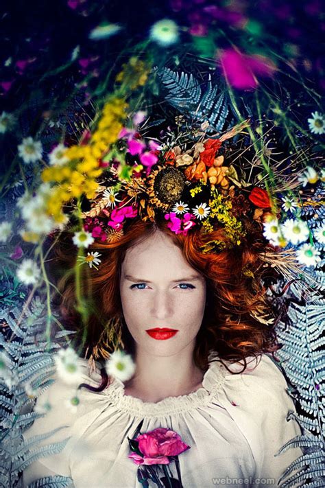 Flowers Fashion Photography By Simona Smrckova 16