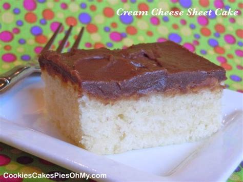 Cream Cheese Sheet Cake Sheet Cake Cake Cupcake Cakes