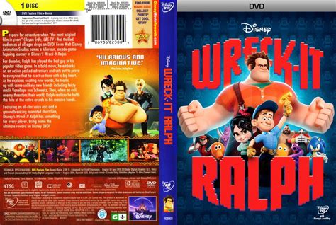 Wreck It Ralph Movie Dvd Scanned Covers Wreck It Ralph Dvd Covers