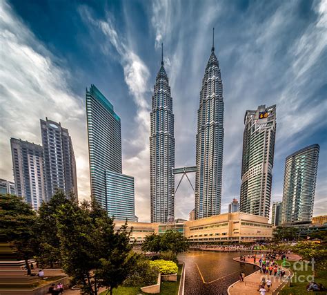 Twin Towers Kl Photograph By Adrian Evans