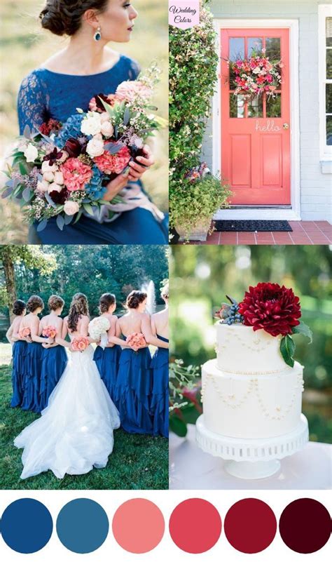 Wedding Color Schemes Spring Best Wedding Colors Wedding Themes