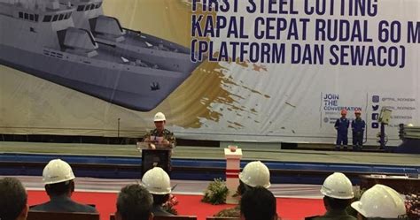Garuda Militer Pt Pal Mulai Bangun 2 Kapal Kcr 60m Pesanan Tni Al