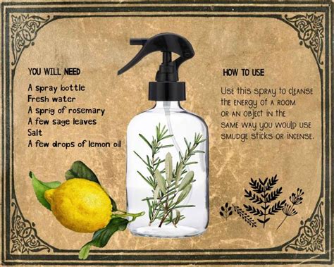 A Simple And Effective DIY Witchy Cleansing Spray Recipe Wicca Now Everything You Need To