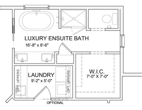 Luxury Bathroom Floor Plans Flooring Ideas