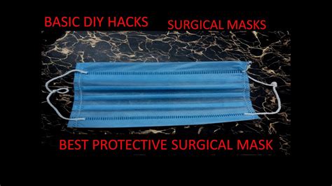 0 results for diy surgical mask. MASK DIY || SURGICAL MASK || EASY FIXES - YouTube