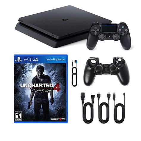 Sony Playstation 4 Ps4 Slim 1tb Console With Uncharted 4 A Thiefs