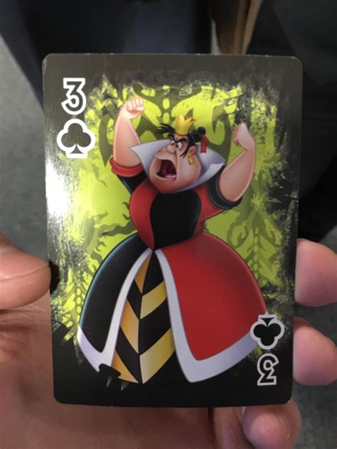 In The Disney Villains Deck Of Playing Cards The Queen Of Hearts Is