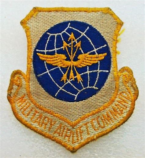 Original Usaf Us Air Force Squadron Patch Military Airlift Command Ebay
