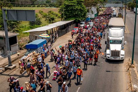Diario De La Caravana De Centroamericanos Que Llegó A Eeuu Noticias