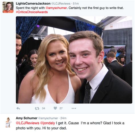 Maybe Think Twice Before Making A Joke About Amy Schumers Sex Life On Twitter — Shes Always