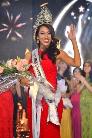 13:42 the next miss universe malaysia 2015 airs on 8tv (astro channel 708) every wednesday at 9:30pm. Seremban lass Vanessa Tevi Kumares crowned Miss Universe ...