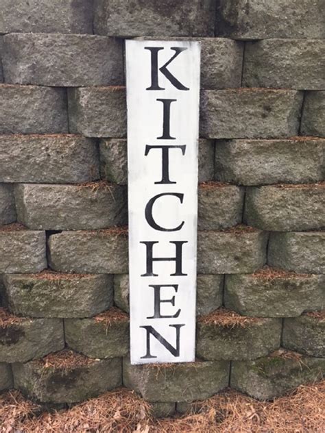 Kitchen Sign Kitchen Wooden Sign Farmhouse Style