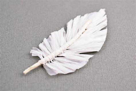 Tissue Paper Feather Paper Feathers Paper Decorations Paper Crafts