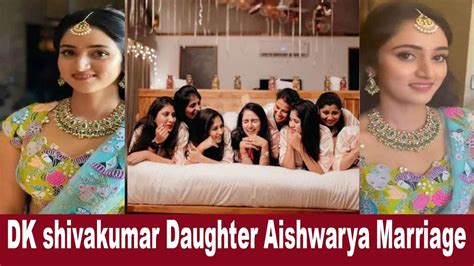 Dk Shivakumar Daughter Aishwarya Marriage Latest Aishwarya Amartya Hegde Namma Kannada News