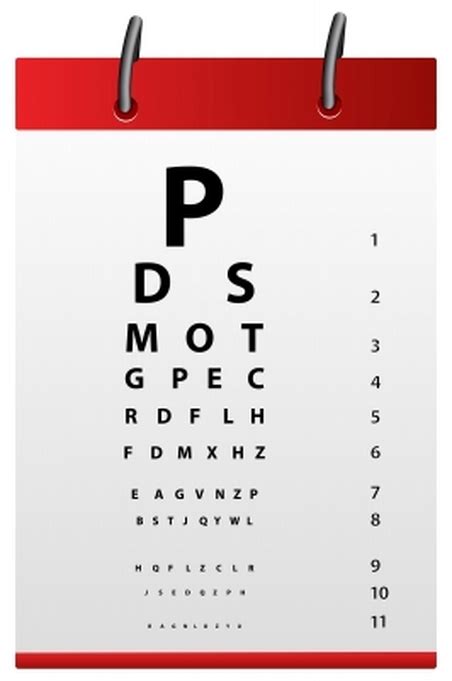 Eye Test Board Opticians And Glasses