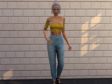 Cuffed Jeans By Chrimsimy At Tsr Sims 4 Updates
