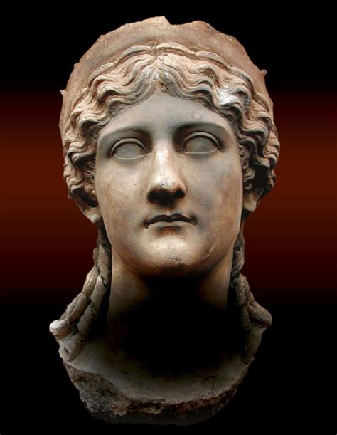 Agrippina the younger, original head of parian marble, ca. Agrippina the Younger | Pocketmags.com